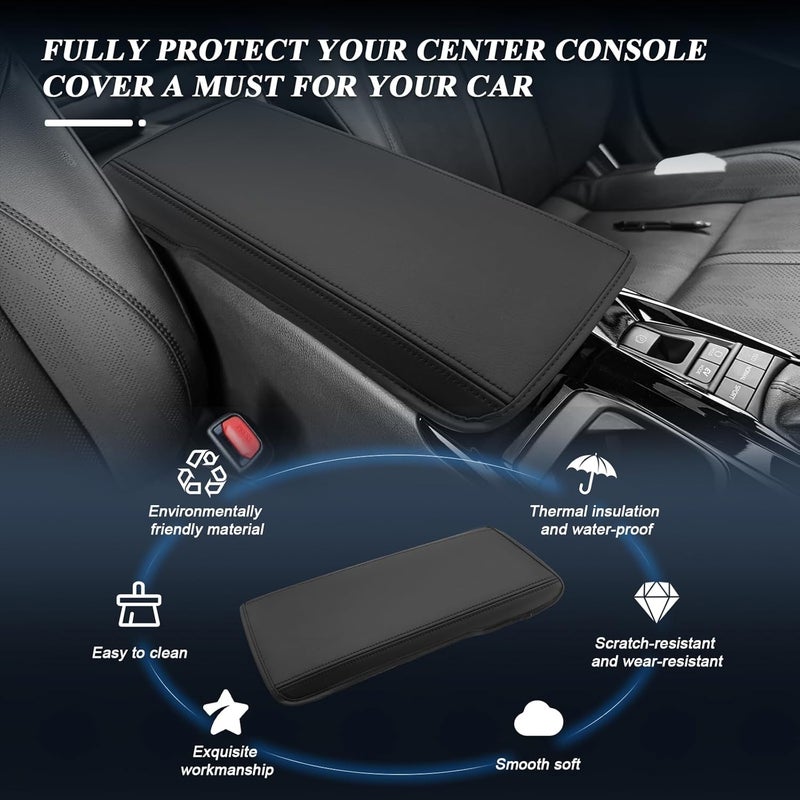 BIBIBO for 2025 2026 Toyota Camry Center Console Armrest Cover 2025 2026 Toyota Camry Arm Rest Cover 2025 Toyota Camry Accessories 2025 Camry Armrest - Image 2